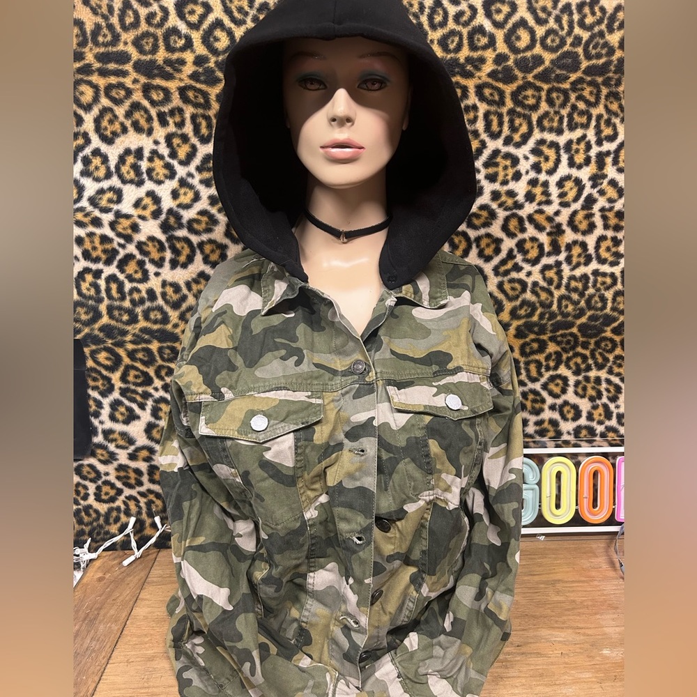 F21 camo jacket 🔥